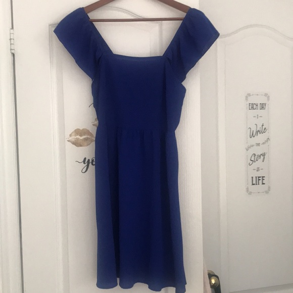 Shein medium blue summer dress - Picture 3 of 5